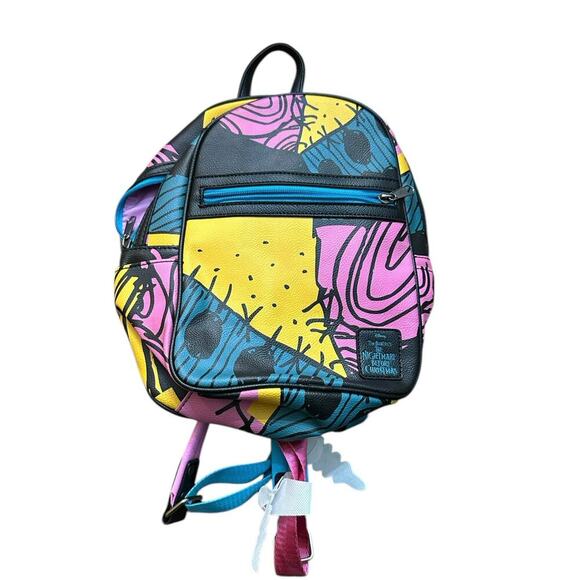 NWT Loungefly Women's Multicolor Sally Nightmare Before Christmas Mini Backpack - Picture 1 of 5